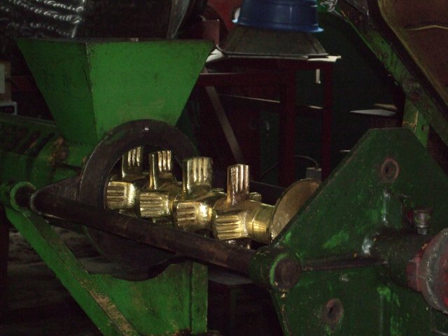 Thee fabriek in de buurt van nuwara eliya.