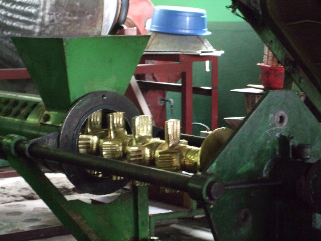 Thee fabriek in de buurt van nuwara eliya.