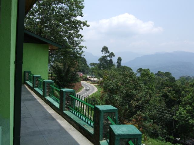 Theefabriek in de buurt van nuwara eliya.